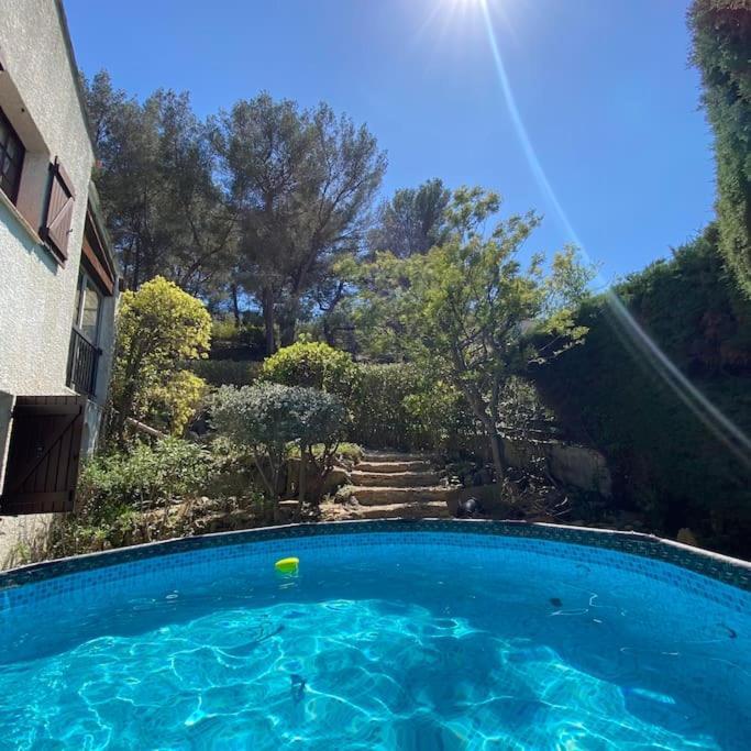 Villa La Louette, 100M Centre-Village, Piscine H-Sol, Proche Mer Saint-Cyr-sur-Mer Bagian luar foto